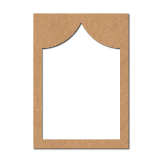Jharokha Window Cutout MDF Design 19
