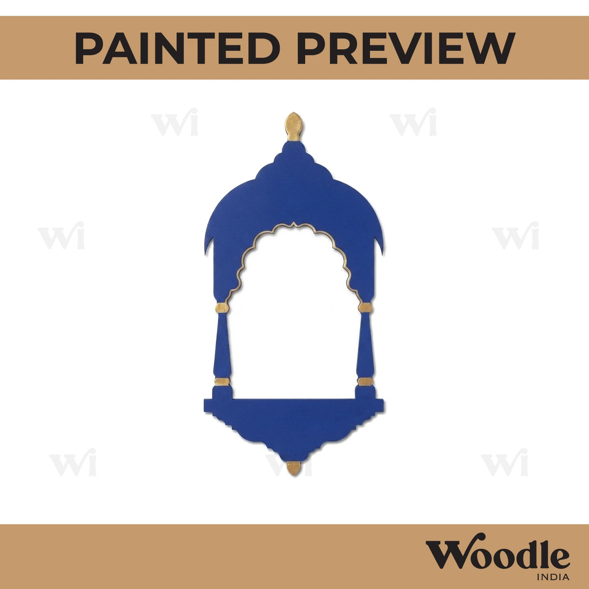 Jharokha Window Cutout MDF Design 2