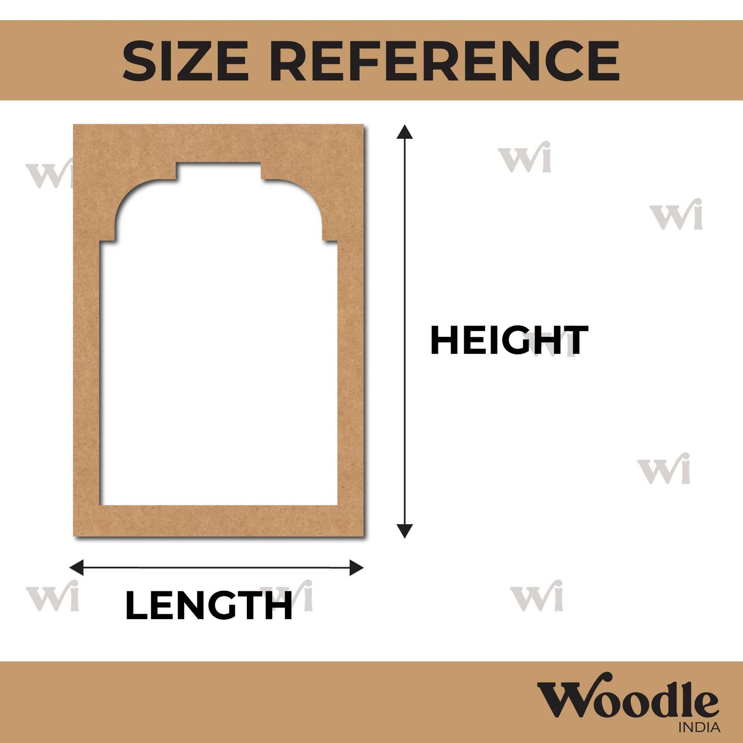 Jharokha Window Cutout MDF Design 20