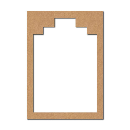 Jharokha Window Cutout MDF Design 21