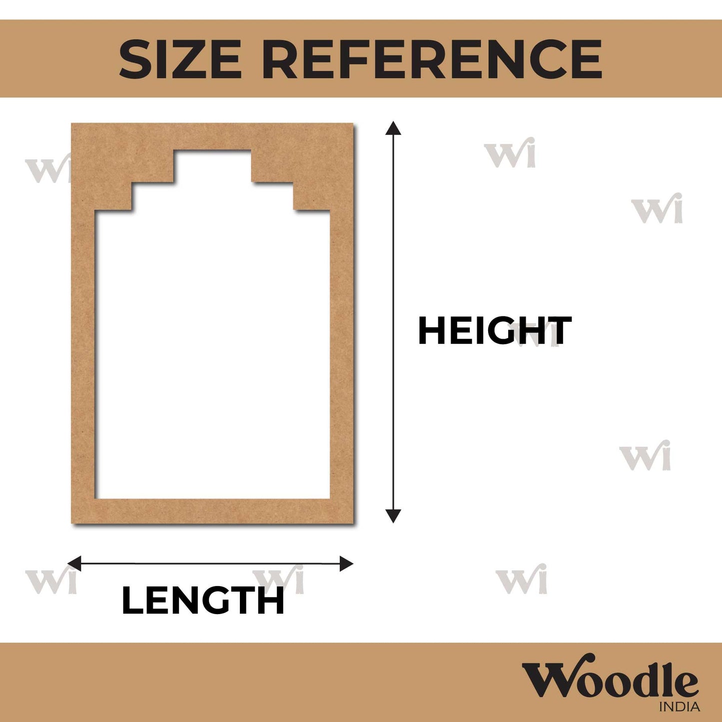 Jharokha Window Cutout MDF Design 21