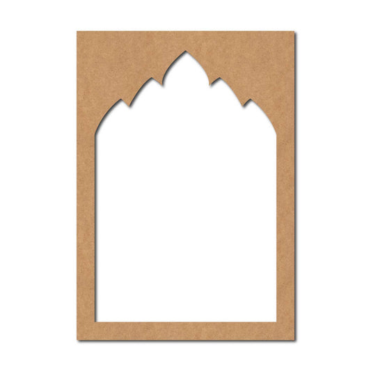 Jharokha Window Cutout MDF Design 22