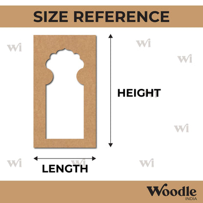 Jharokha Window Cutout MDF Design 24