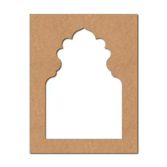 Jharokha Window Cutout MDF Design 26