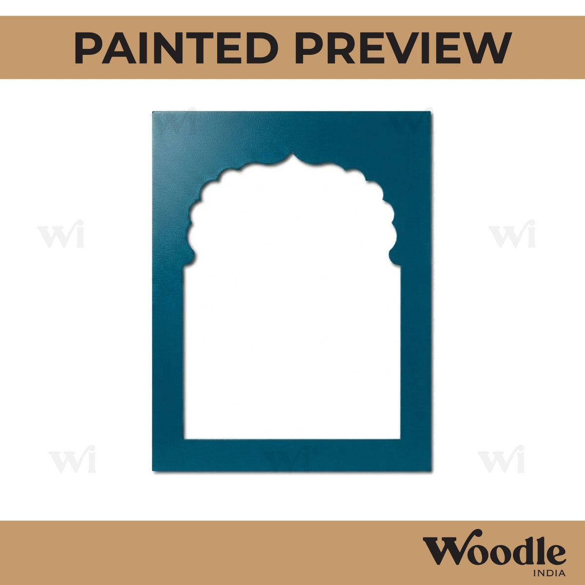 Jharokha Window Cutout MDF Design 27