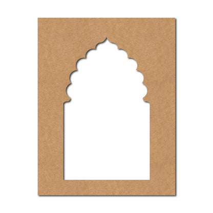 Jharokha Window Cutout MDF Design 28