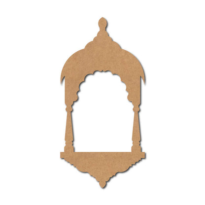 Jharokha Window Cutout MDF Design 2