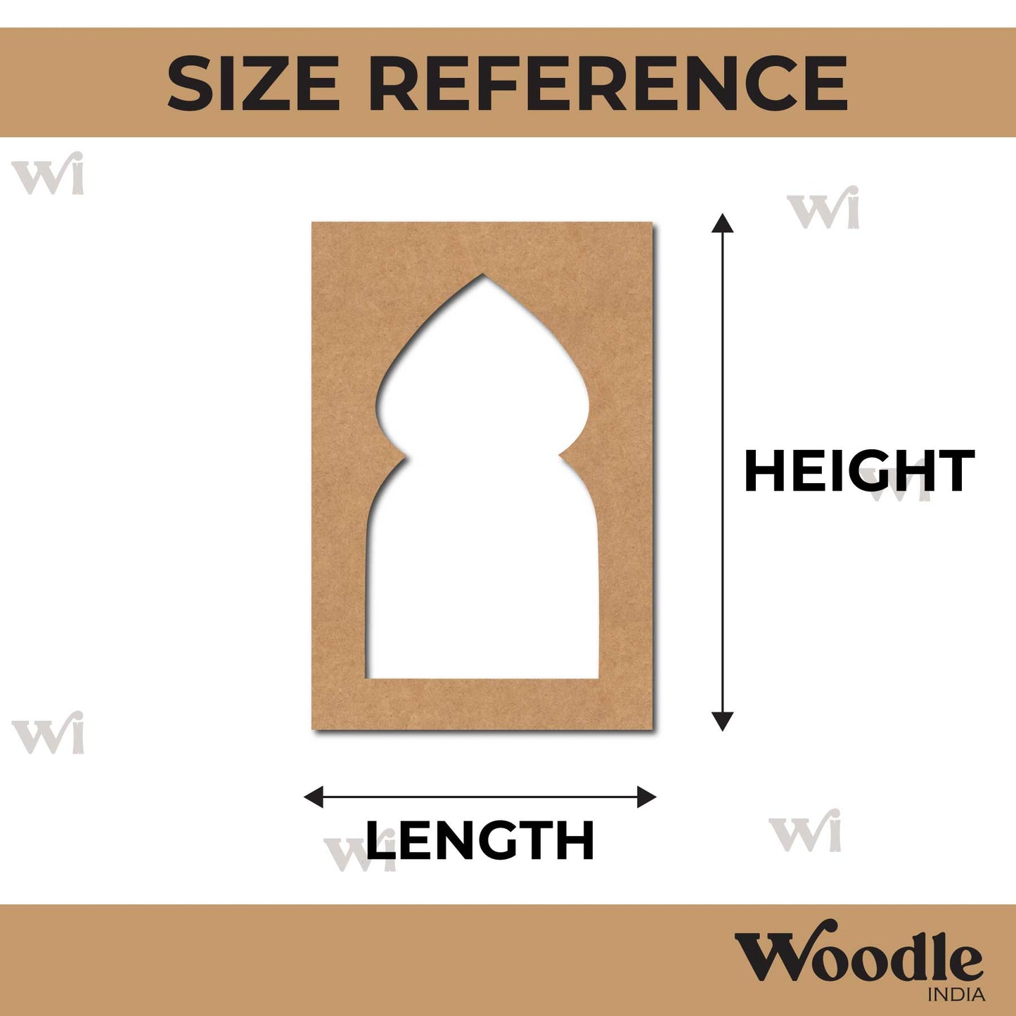 Jharokha Window Cutout MDF Design 32