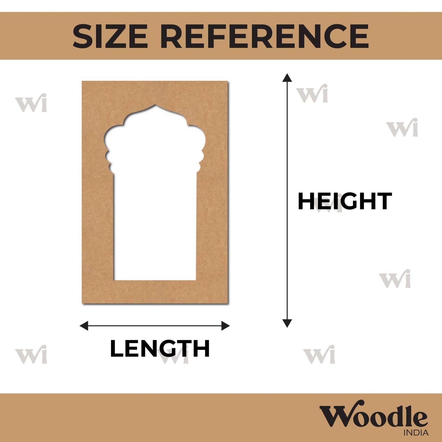 Jharokha Window Cutout MDF Design 34