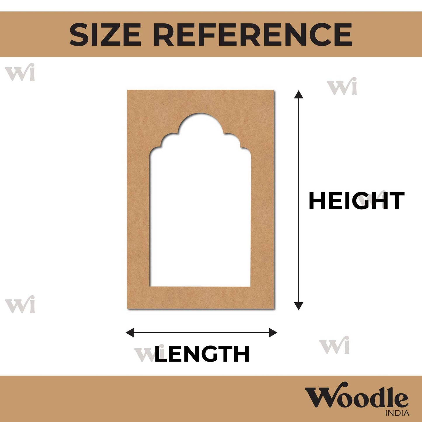Jharokha Window Cutout MDF Design 36