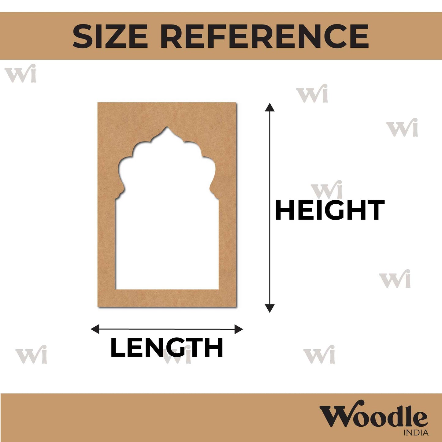 Jharokha Window Cutout MDF Design 40