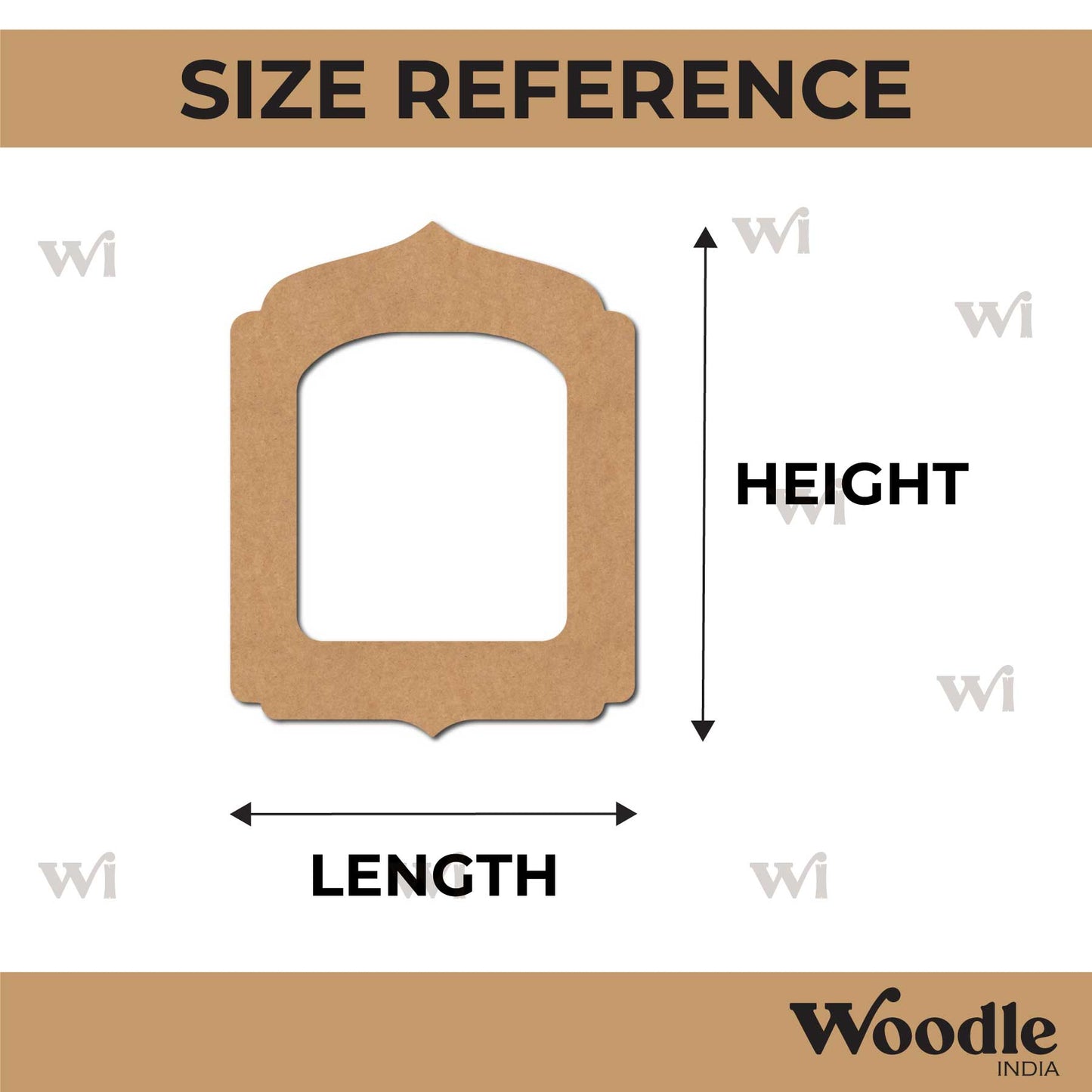 Jharokha Window Cutout MDF Design 43