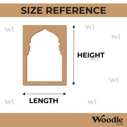 Jharokha Window Cutout MDF Design 44