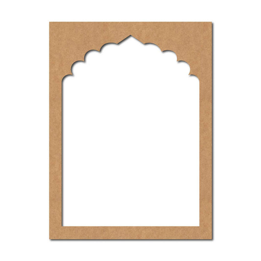 Jharokha Window Cutout MDF Design 4
