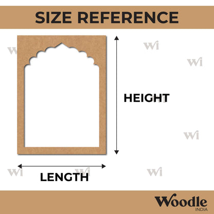 Jharokha Window Cutout MDF Design 4