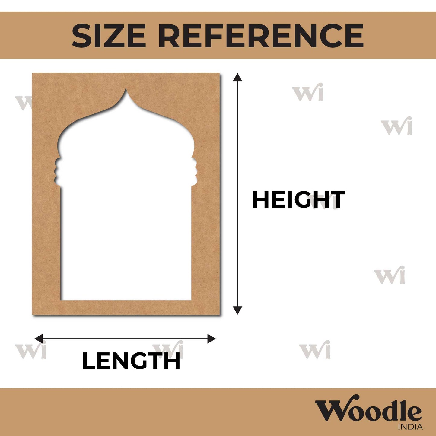 Jharokha Window Cutout MDF Design 5