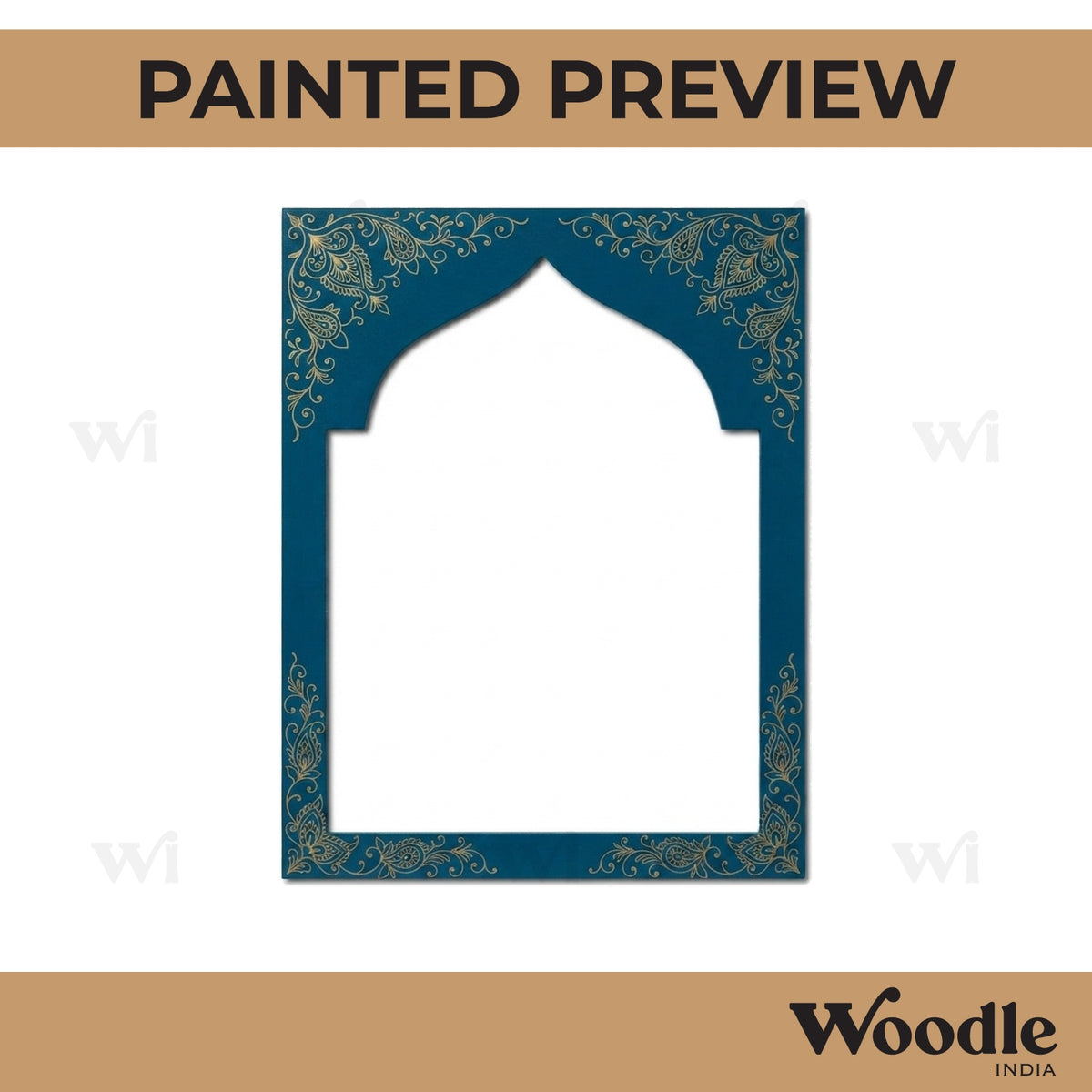 Jharokha Window Cutout MDF Design 6