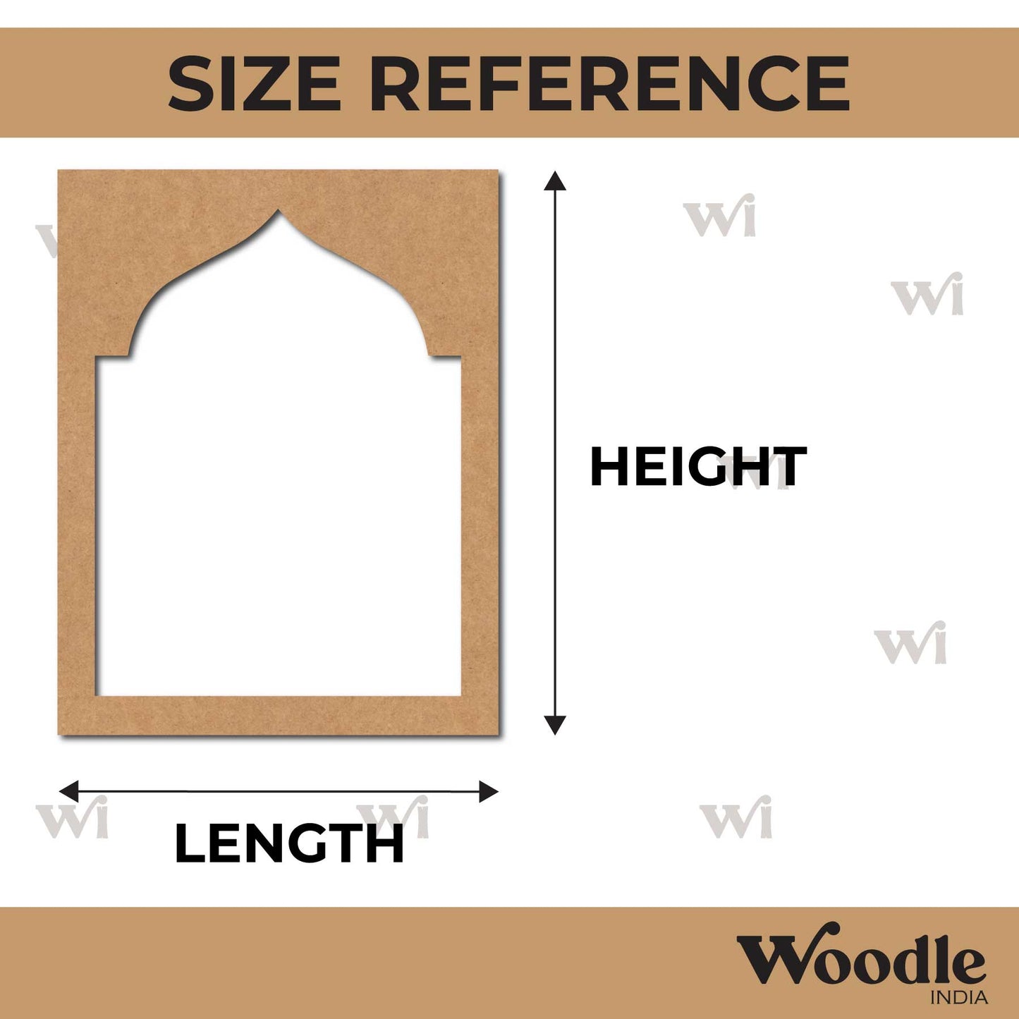 Jharokha Window Cutout MDF Design 6