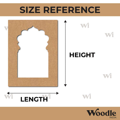 Jharokha Window Cutout MDF Design 7