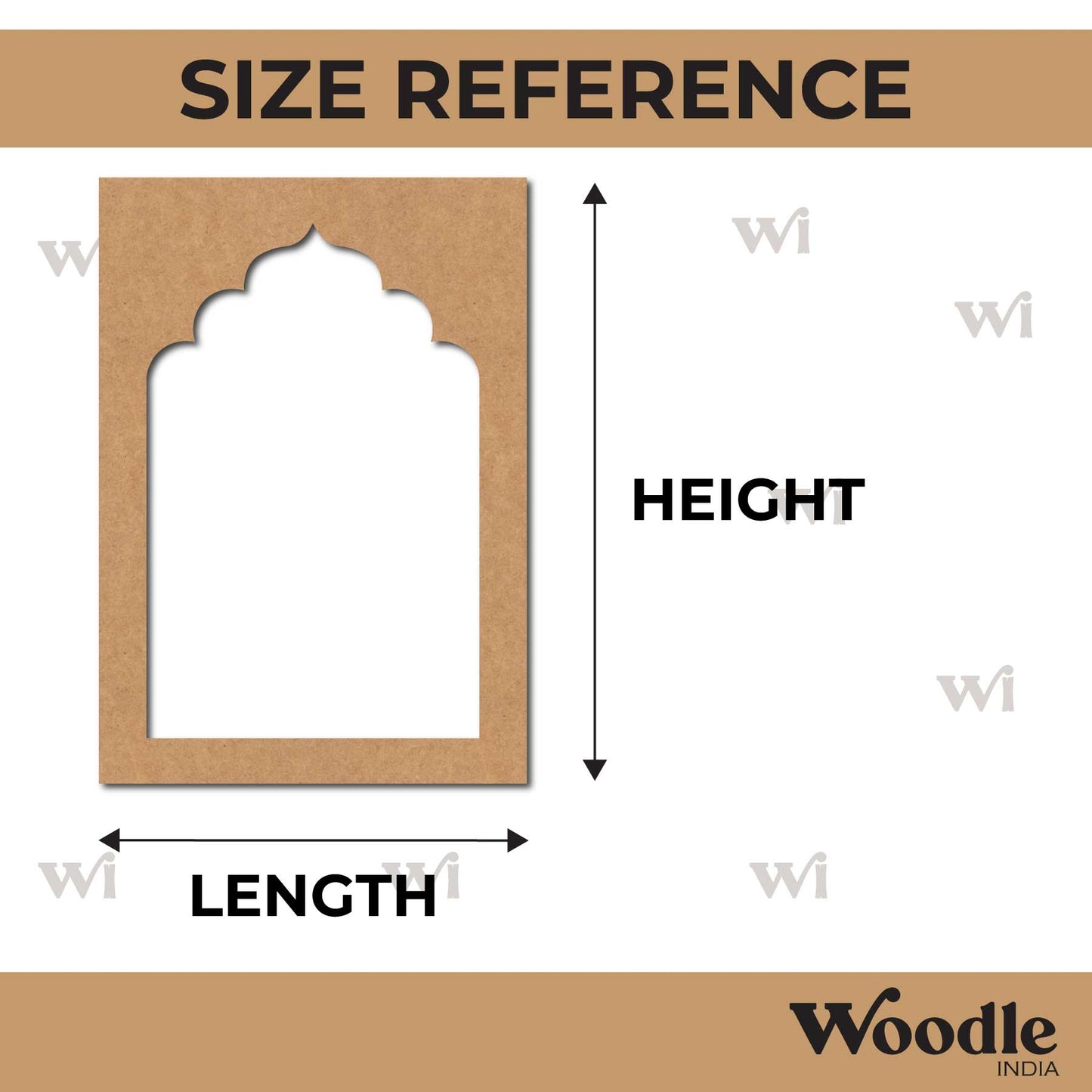 Jharokha Window Cutout MDF Design 8
