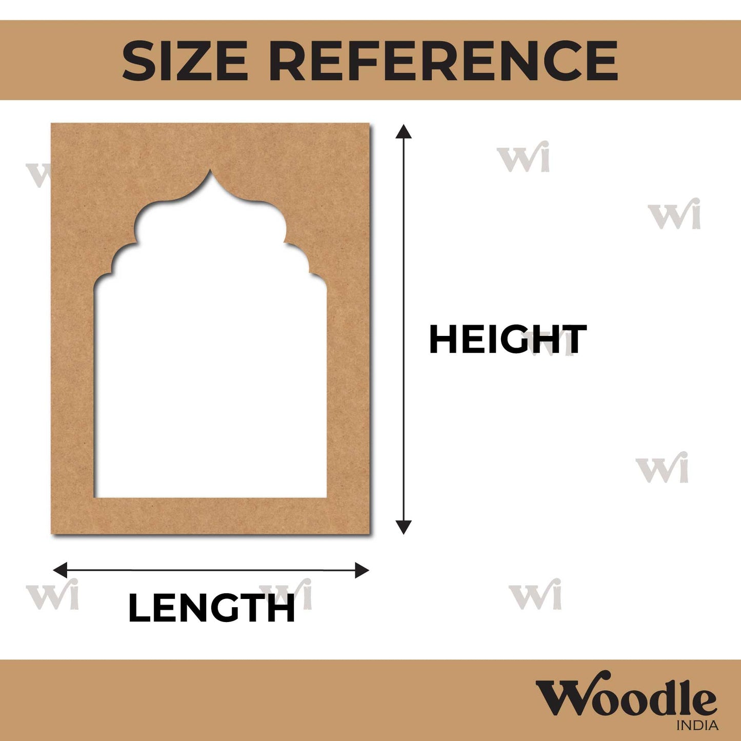 Jharokha Window Cutout MDF Design 9