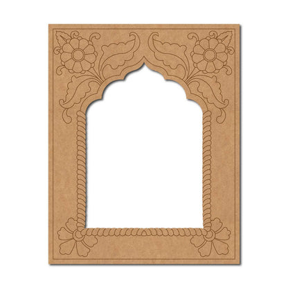 Jharokha Window Pre Marked MDF Design 1