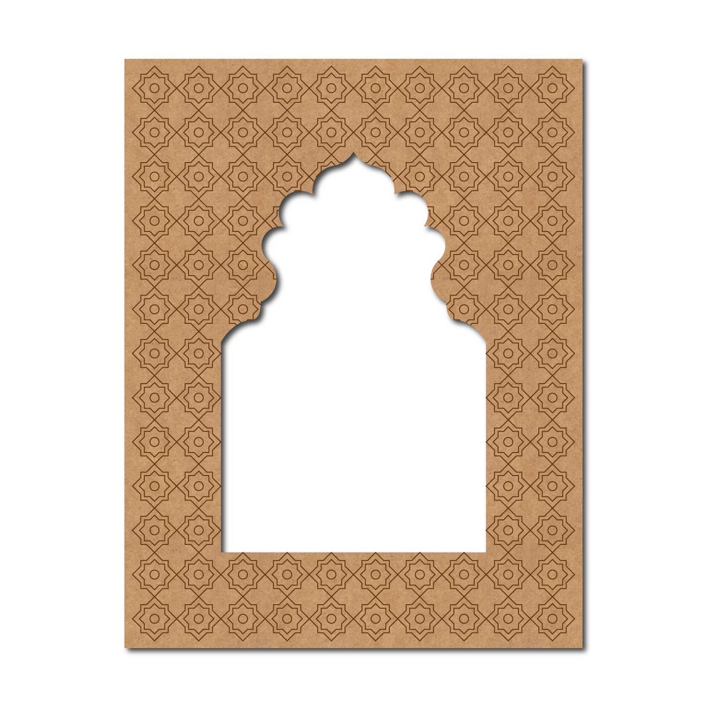 Jharokha Window Pre Marked MDF Design 2