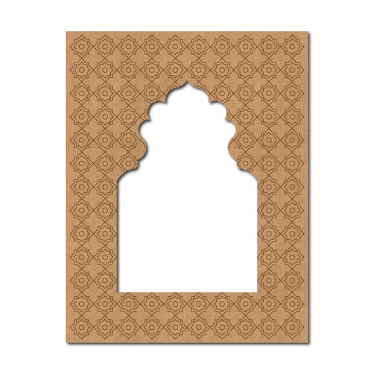 Jharokha Window Pre Marked MDF Design 2