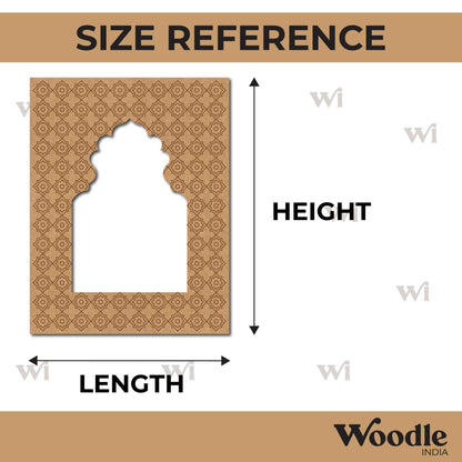 Jharokha Window Pre Marked MDF Design 2