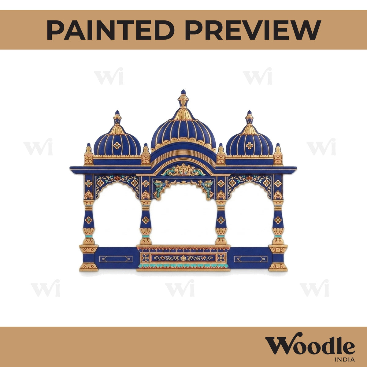 Jharokha Window Pre Marked MDF Design 3
