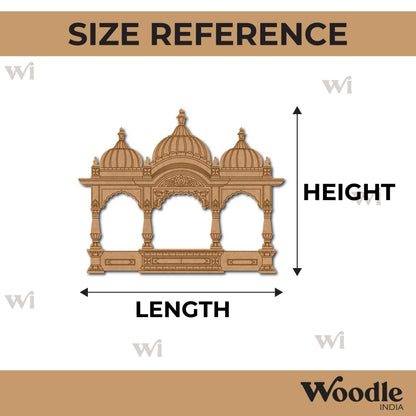 Jharokha Window Pre Marked MDF Design 3
