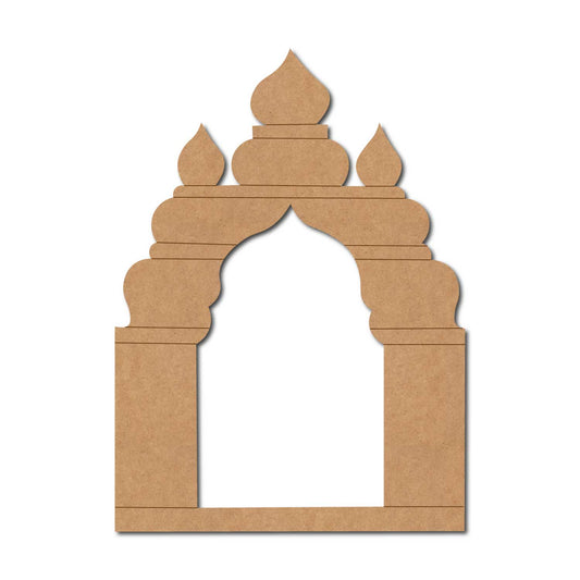 Jharokha Window Pre Marked MDF Design 4