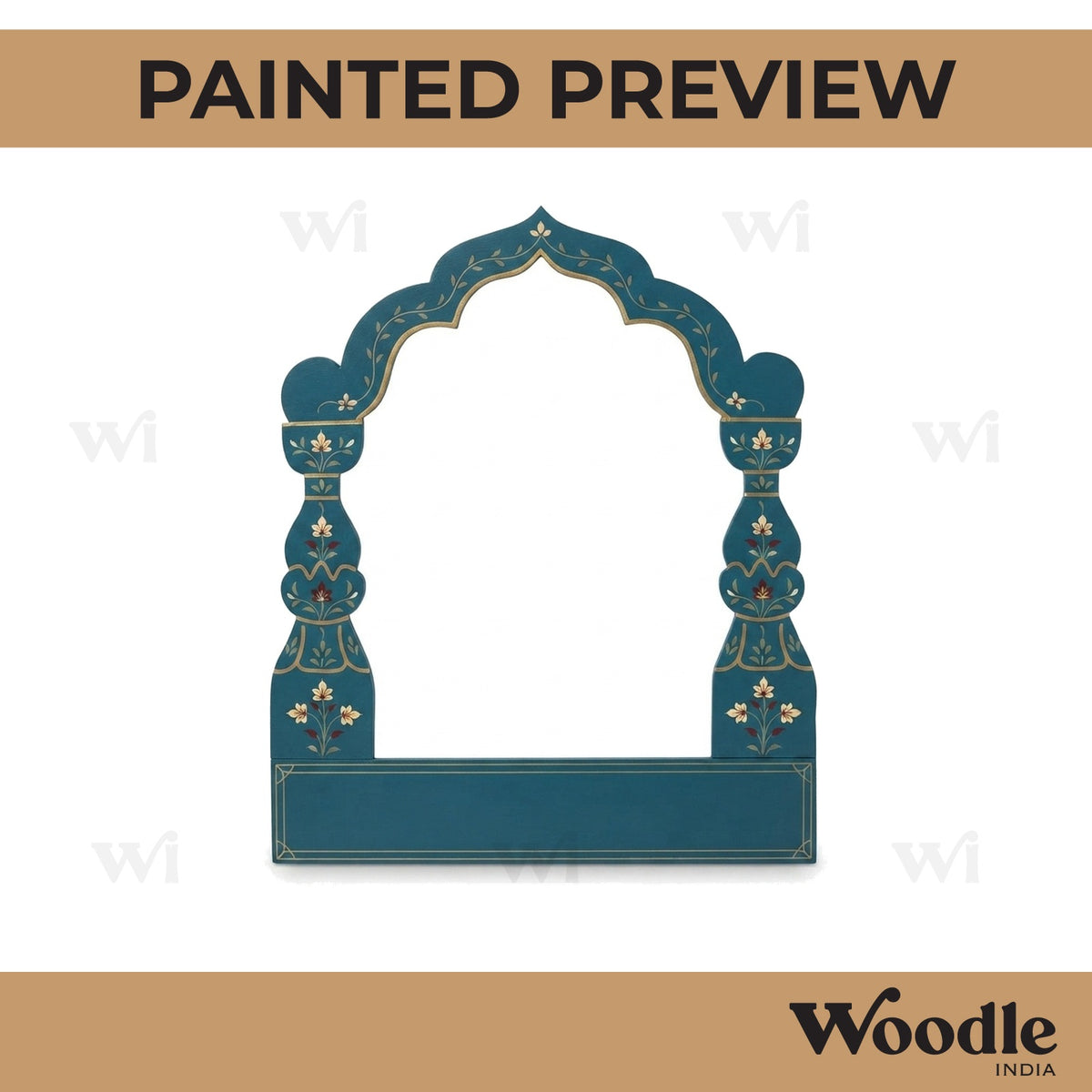 Jharokha Window Pre Marked MDF Design 5