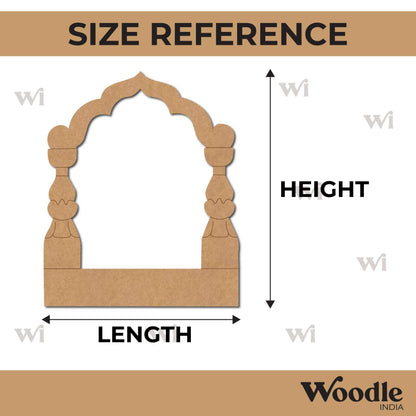 Jharokha Window Pre Marked MDF Design 5
