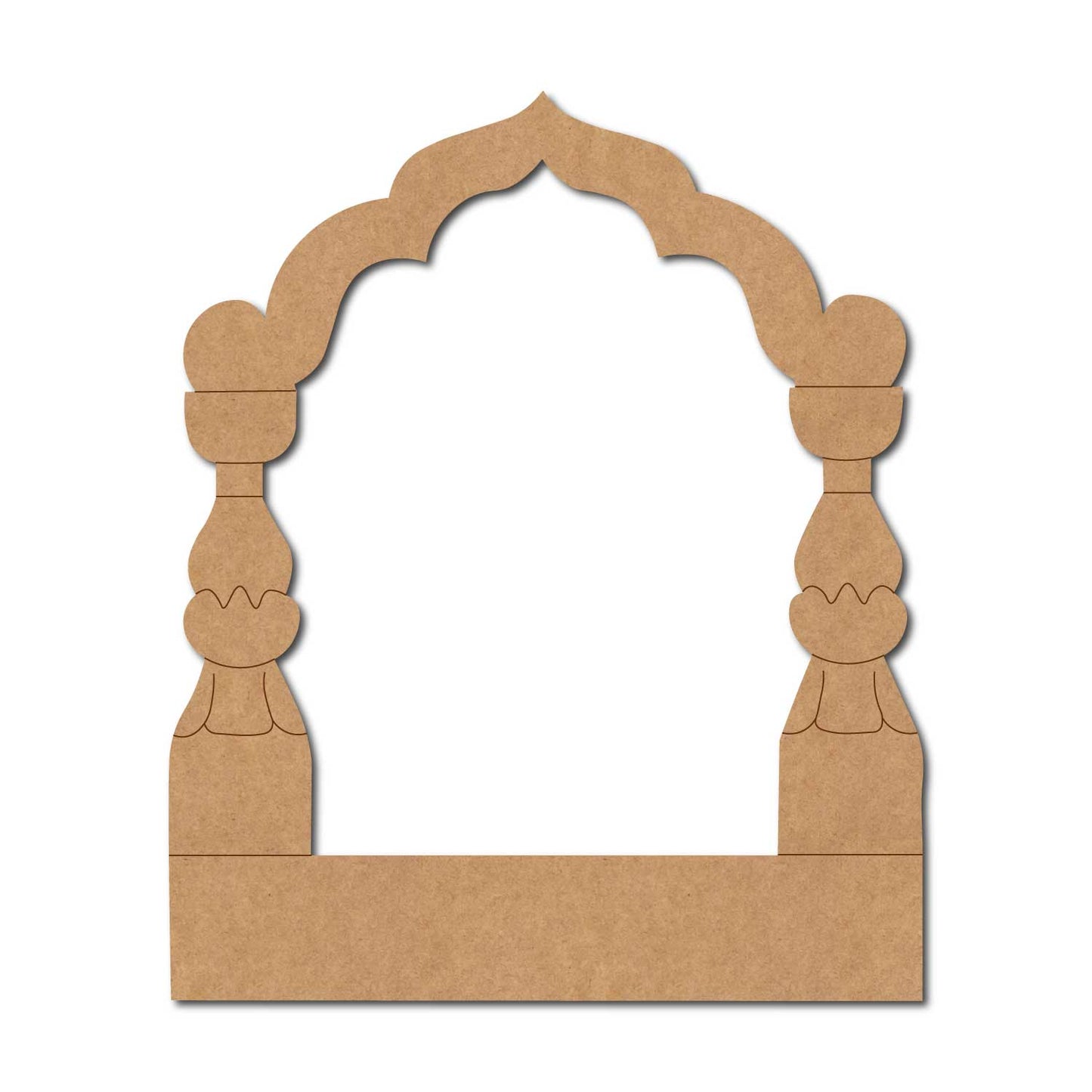 Jharokha Window Pre Marked MDF Design 5