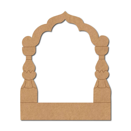 Jharokha Window Pre Marked MDF Design 5