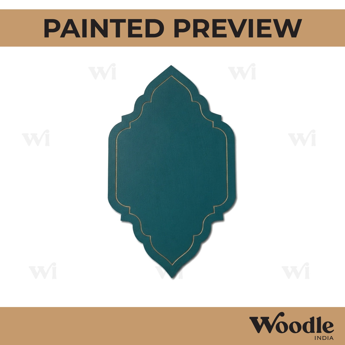 Jharokha Pre Marked Base MDF Design 3