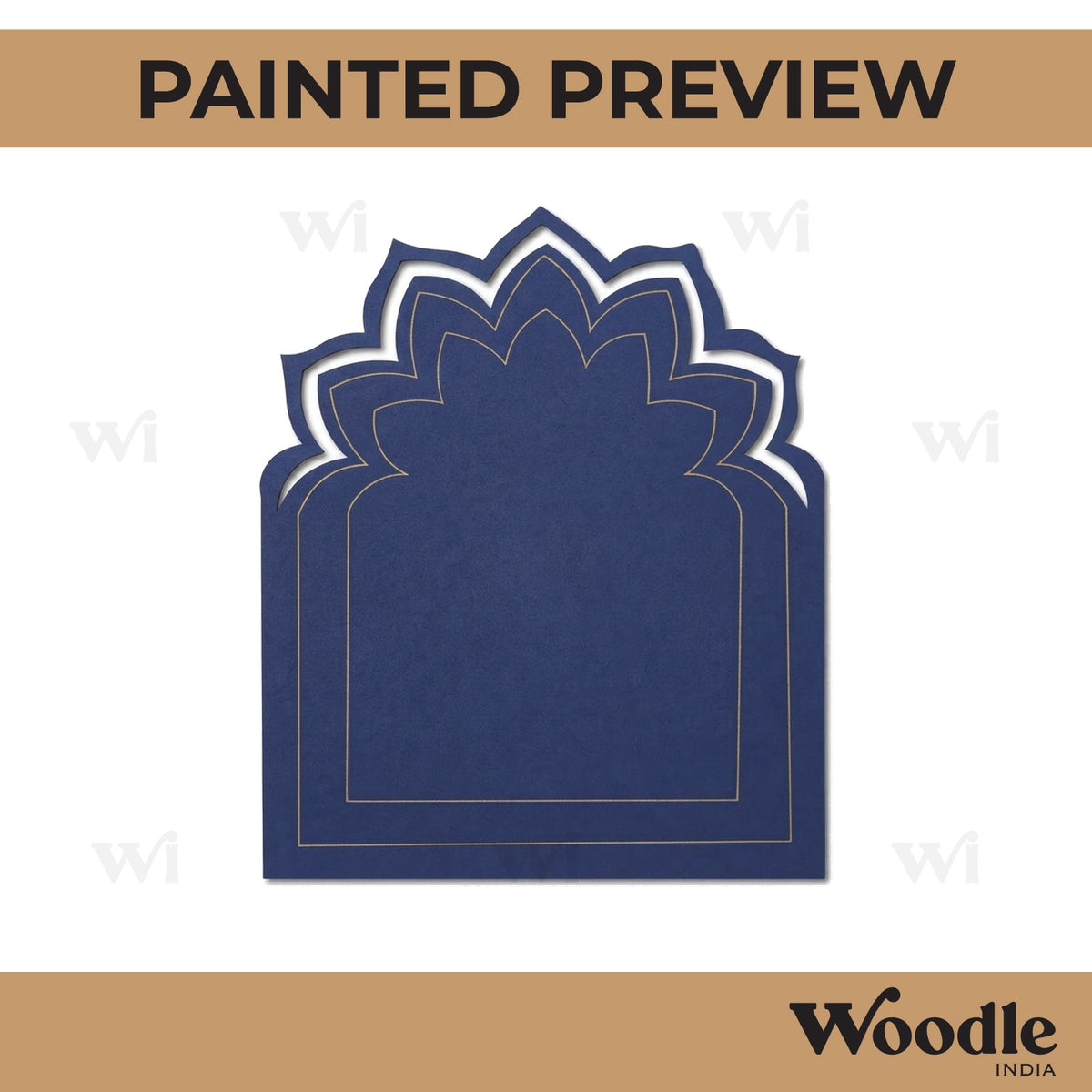 Jharokha Pre Marked MDF Design 2
