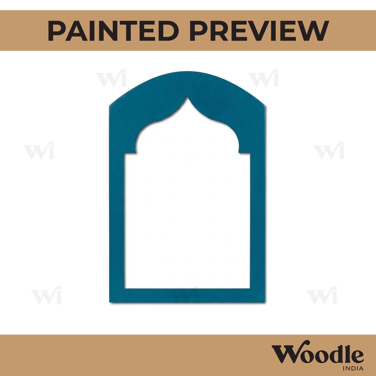 Jharokha Window Cutout MDF Design 12