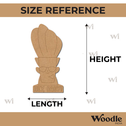 Johnny Bravo Pre Marked MDF Design 2