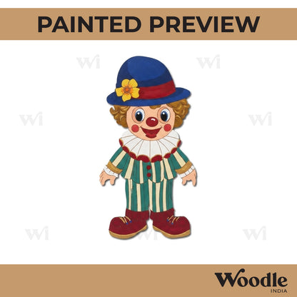 Joker Halloween Cartoon Pre Marked MDF Design 1
