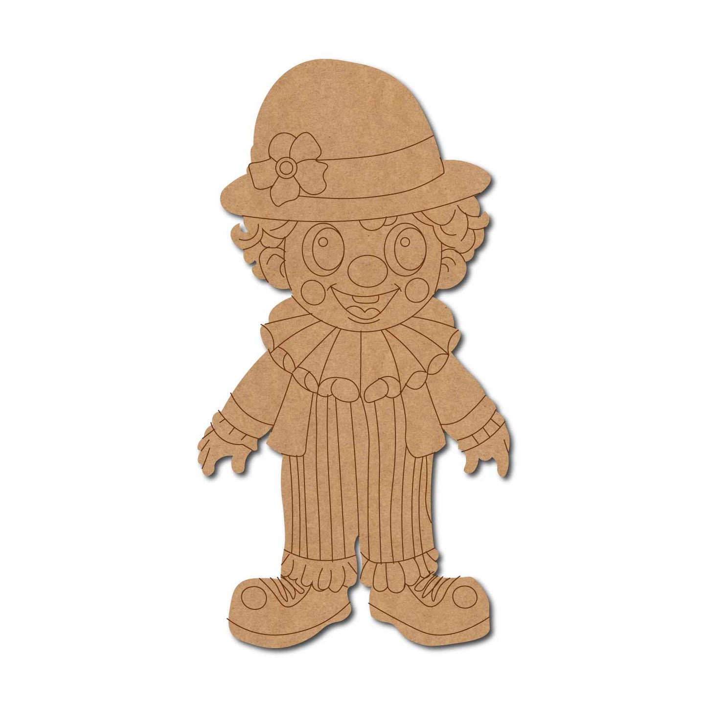 Joker Halloween Cartoon Pre Marked MDF Design 1
