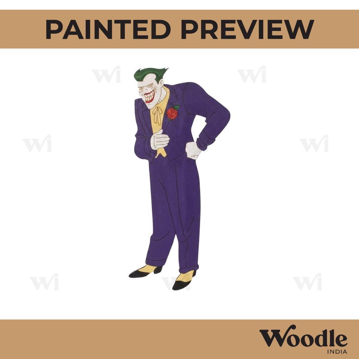 Joker Pre Marked MDF Design 2