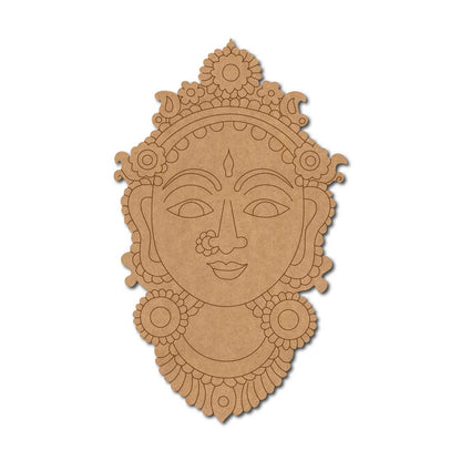 Kalamkari Woman Pre Marked MDF Design 3