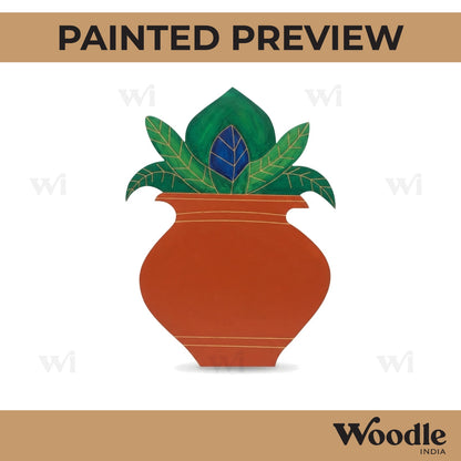 Kalash Matka Pre Marked MDF Design 3