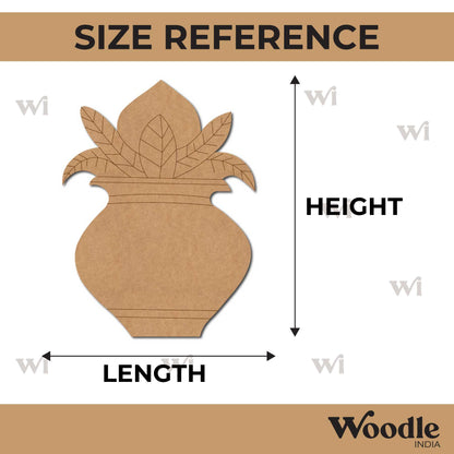 Kalash Matka Pre Marked MDF Design 3