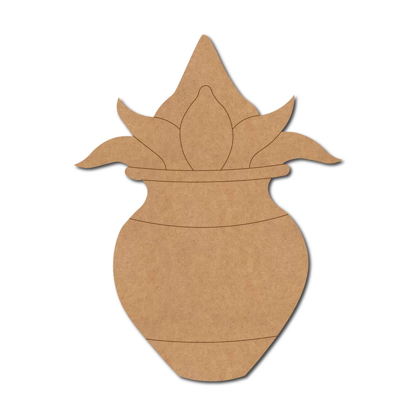 Kalash Matka Pre Marked MDF Design 4