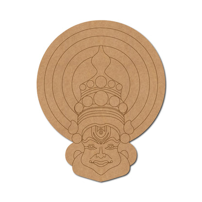 Kathakali Pre Marked MDF Design 6