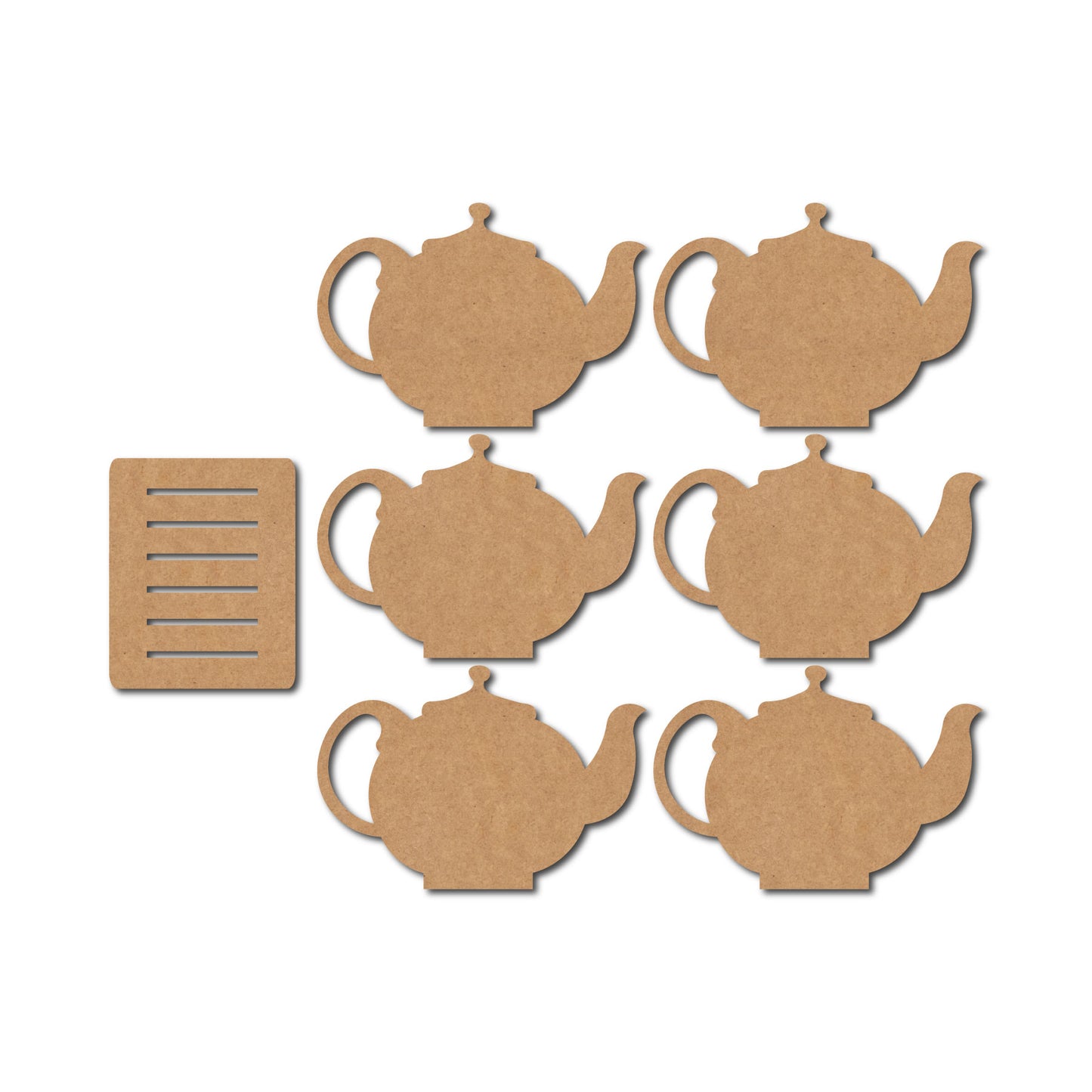 Kettle Coaster MDF Design 1