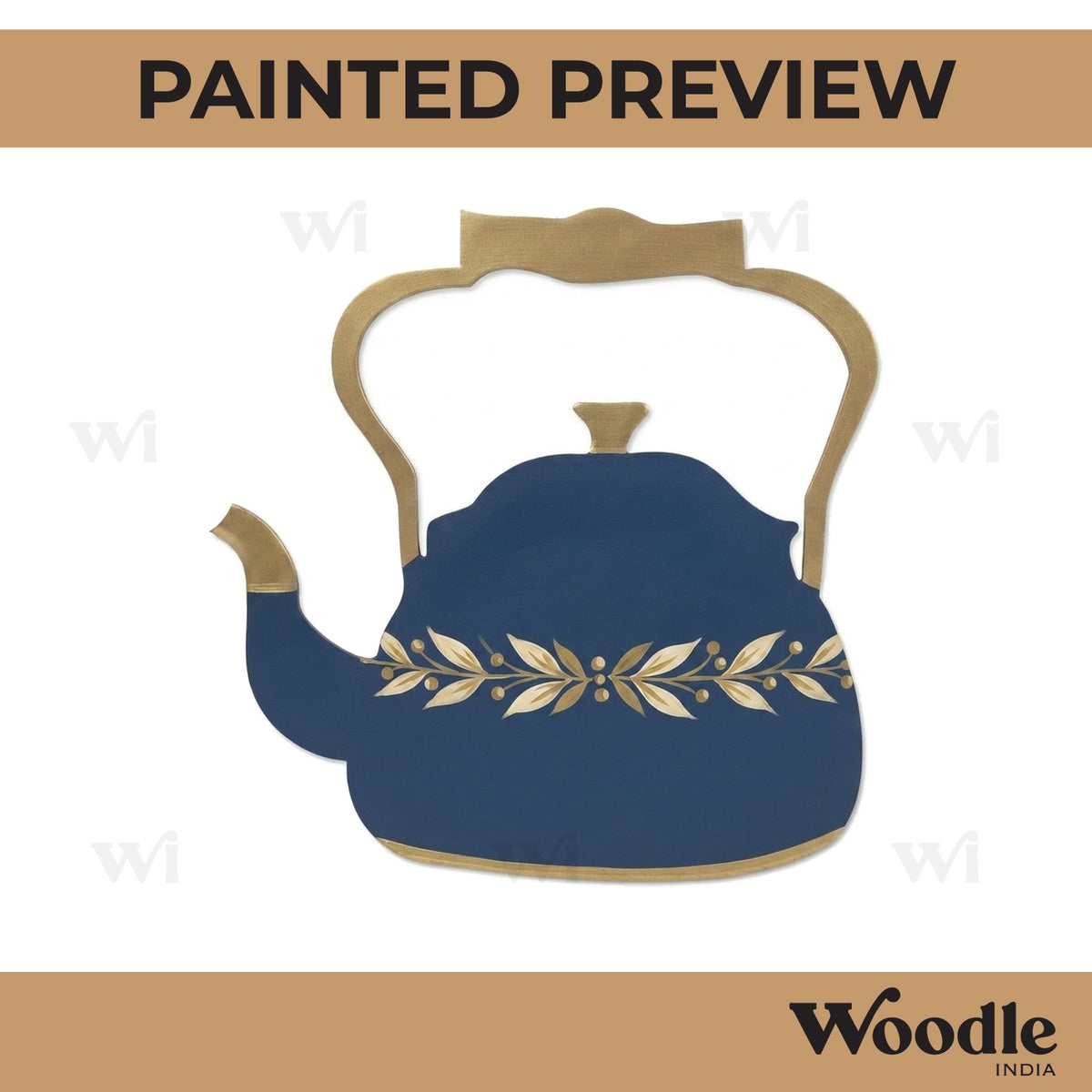 Kettle Cutout MDF Design 6